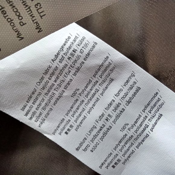 SOLD!--Quechua Decathlon Ebay Logo Rain Jacket, Olive Green, Men's Small - Picture 14 of 14